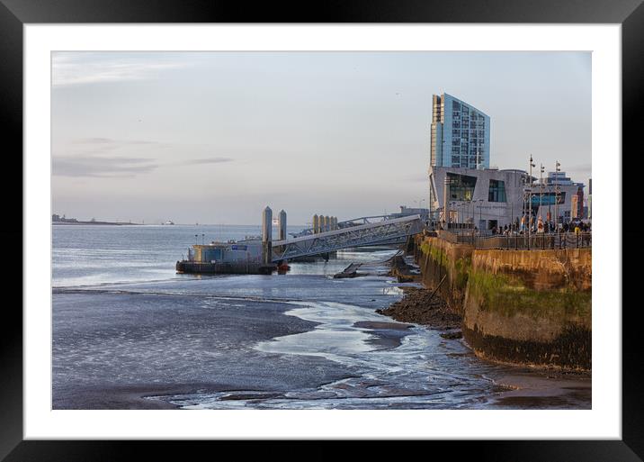 Waterfront Framed Mounted Print by Mark Godden