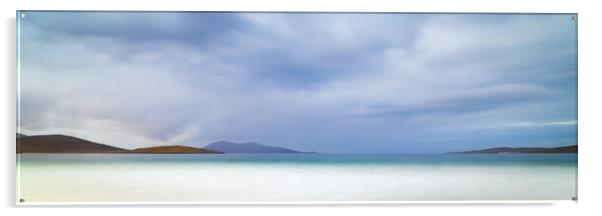 Luskentyre Beach Tranquillity Acrylic by Phil Durkin DPAGB BPE4