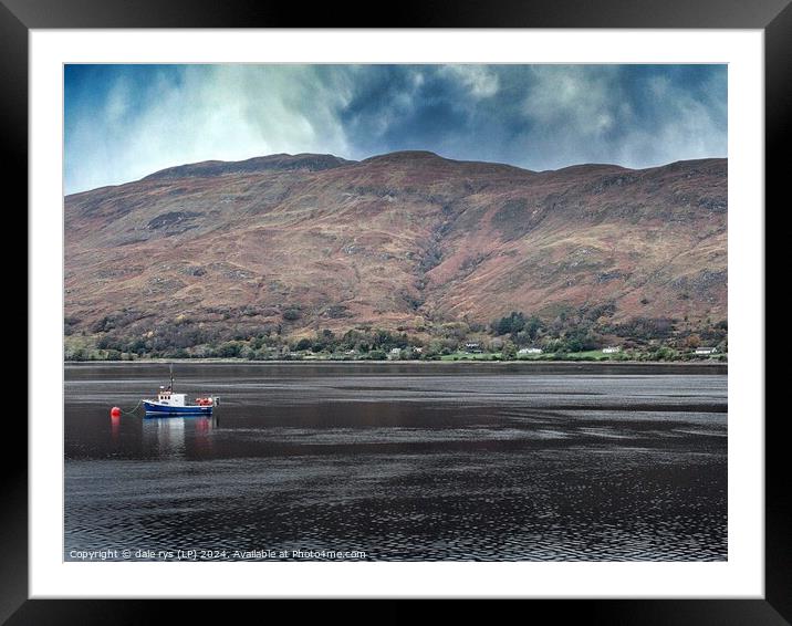 FORT WILLIAM  Loch Linnhe SCOTLAND Framed Mounted Print by dale rys (LP)