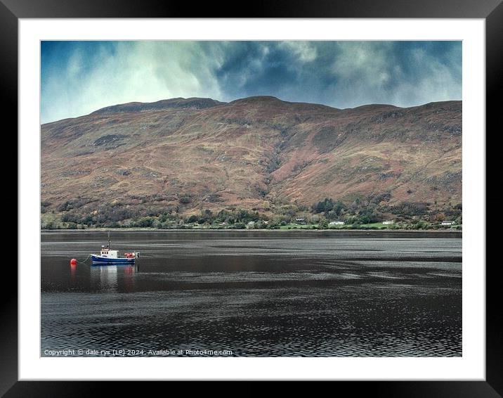 FORT WILLIAM  Loch Linnhe SCOTLAND         Framed Mounted Print by dale rys (LP)