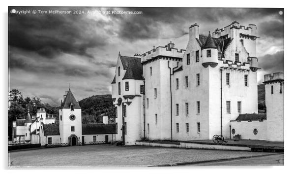 Blair Castle  Acrylic by Tom McPherson
