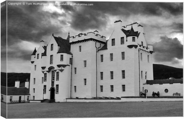 Blair Castle  Canvas Print by Tom McPherson