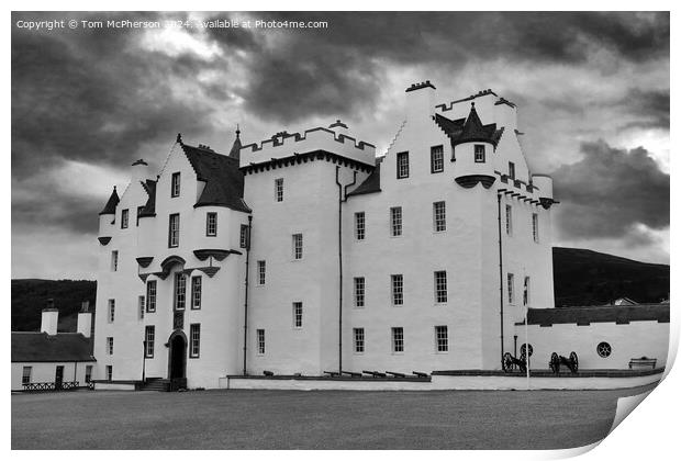 Blair Castle  Print by Tom McPherson