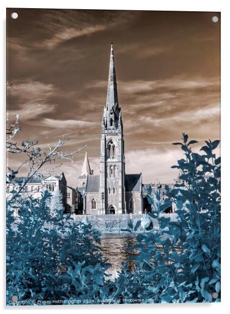 St Matthew's Church Acrylic by Fraser Hetherington