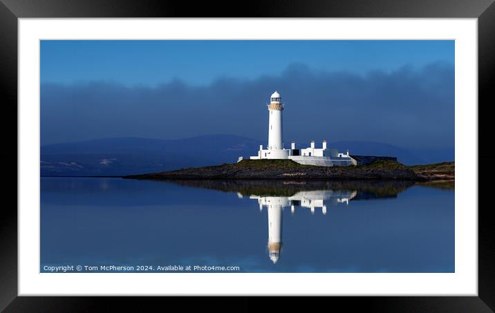 Lismore Lighthouse Reflections Framed Mounted Print by Tom McPherson