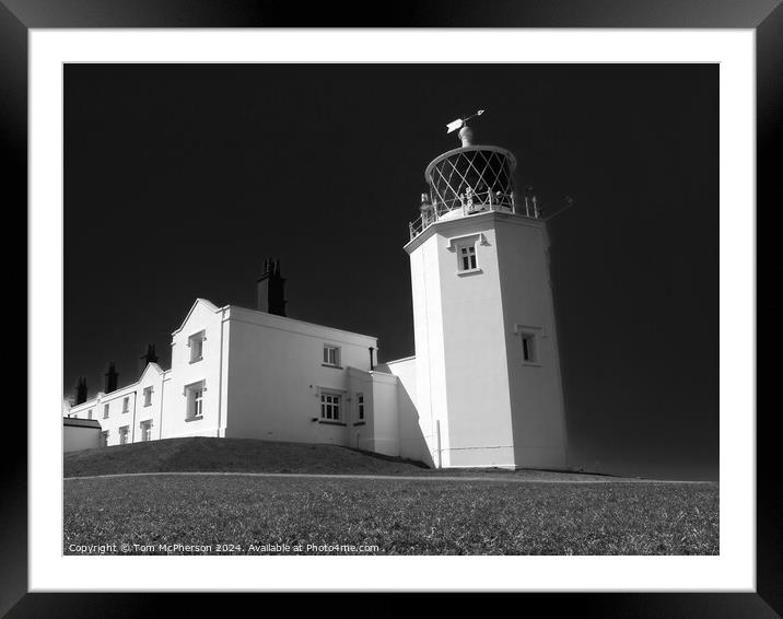 The Lizard Lighthouse Framed Mounted Print by Tom McPherson