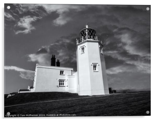 The Lizard Lighthouse Acrylic by Tom McPherson