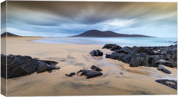 Sgarasta Mhor Beach Harris Outer Hebrides  Canvas Print by Phil Durkin DPAGB BPE4