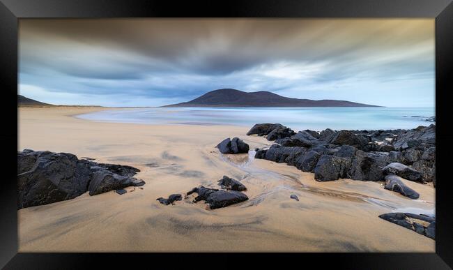 Sgarasta Mhor Beach Harris Outer Hebrides  Framed Print by Phil Durkin DPAGB BPE4