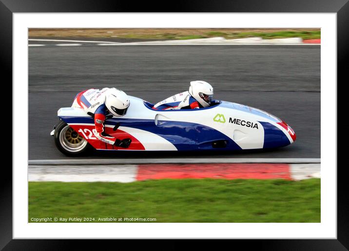 BMCRC F1 & F2 Sidecars Framed Mounted Print by Ray Putley