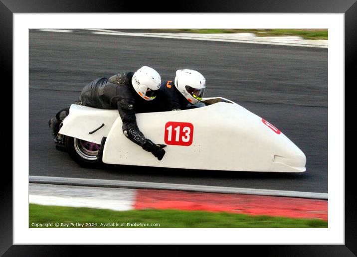 BMCRC F1 & F2 Sidecars Framed Mounted Print by Ray Putley