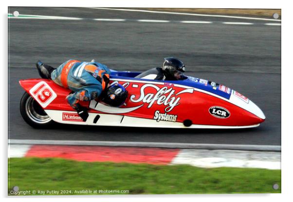 BMCRC F1 & F2 Sidecars Acrylic by Ray Putley