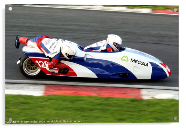 BMCRC F1 & F2 Sidecars Acrylic by Ray Putley