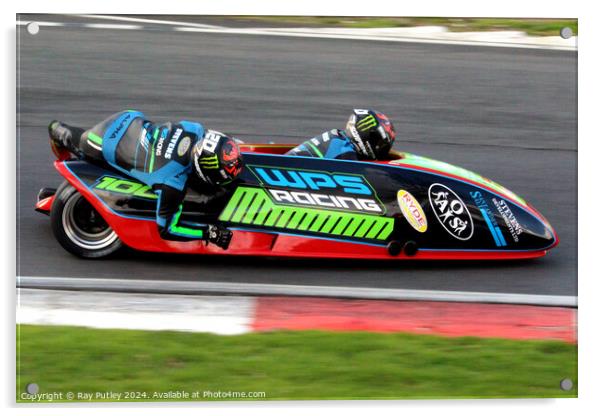 BMCRC F1 & F2 Sidecars Acrylic by Ray Putley