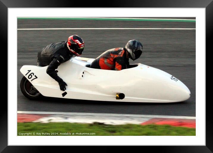 BMCRC F1 & F2 Sidecars Framed Mounted Print by Ray Putley