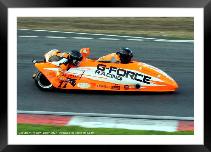 BMCRC F1 & F2 Sidecars Framed Mounted Print by Ray Putley