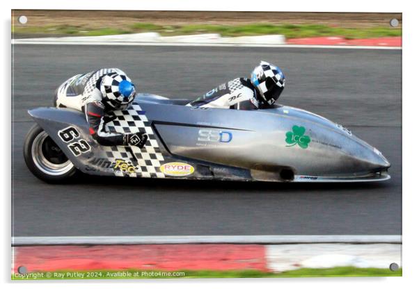 BMCRC F1 & F2 Sidecars Acrylic by Ray Putley