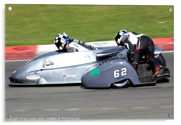 BMCRC F1 & F2 Sidecars Acrylic by Ray Putley