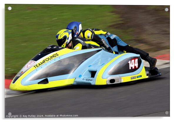 BMCRC F1 & F2 Sidecars Acrylic by Ray Putley