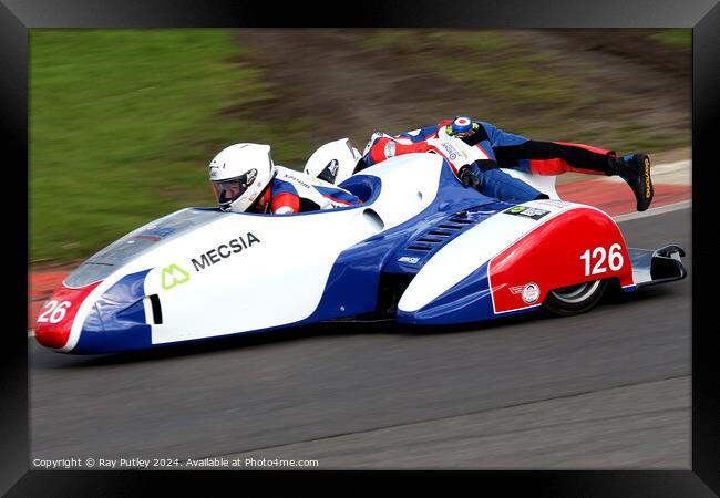 BMCRC F1 & F2 Sidecars Framed Print by Ray Putley
