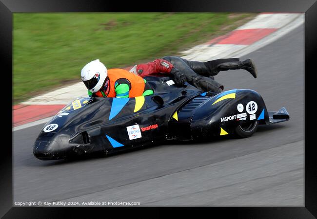 BMCRC F1 & F2 Sidecars Framed Print by Ray Putley