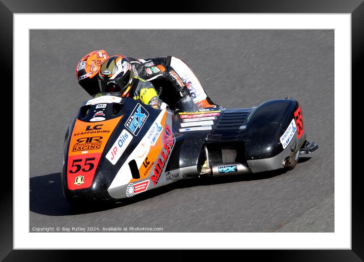 BMCRC F1 & F2 Sidecars Framed Mounted Print by Ray Putley