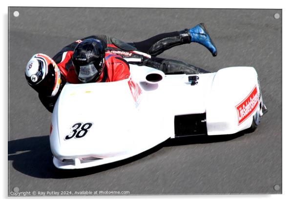 BMCRC F1 & F2 Sidecars Acrylic by Ray Putley
