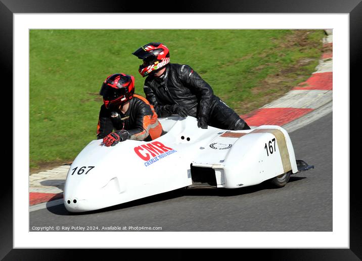 BMCRC F1 & F2 Sidecars Framed Mounted Print by Ray Putley