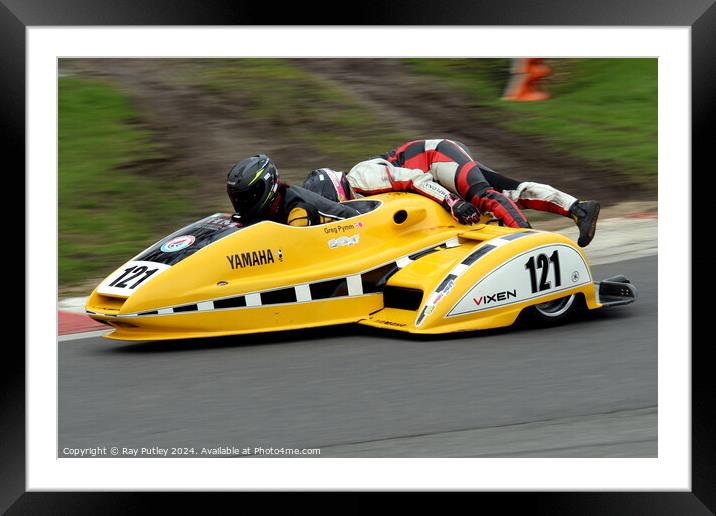 BMCRC F1 & F2 Sidecars Framed Mounted Print by Ray Putley