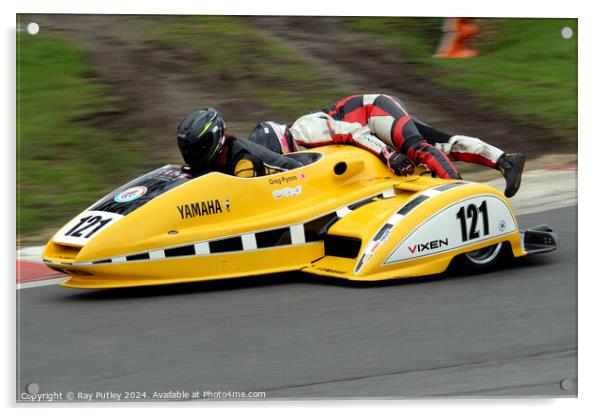 BMCRC F1 & F2 Sidecars Acrylic by Ray Putley