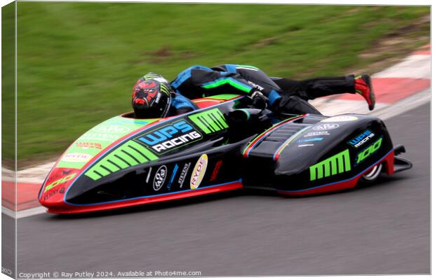 BMCRC F1 & F2 Sidecars Canvas Print by Ray Putley