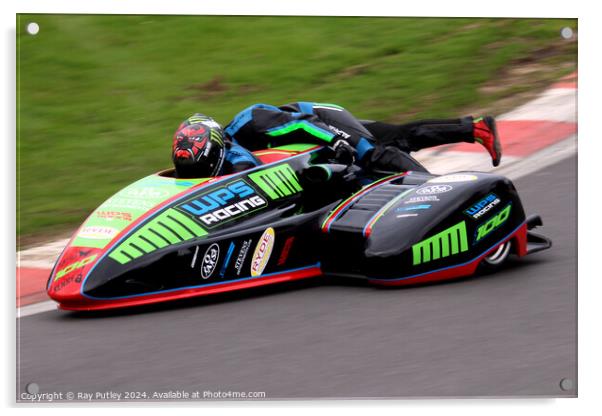 BMCRC F1 & F2 Sidecars Acrylic by Ray Putley