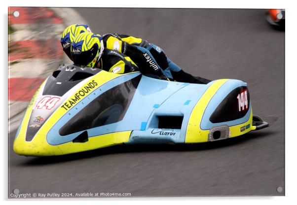 BMCRC F1 & F2 Sidecars Acrylic by Ray Putley