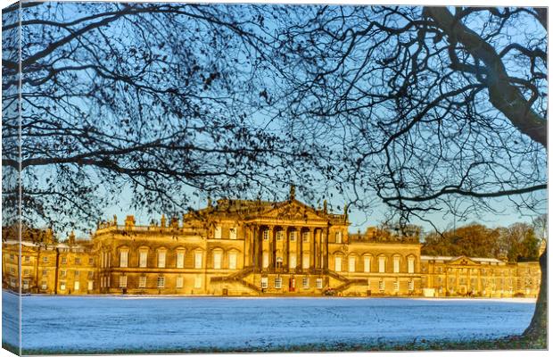 Wentworth Woodhouse Rotherham  Canvas Print by Alison Chambers