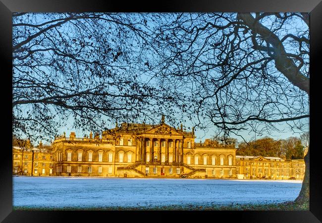 Wentworth Woodhouse Rotherham  Framed Print by Alison Chambers
