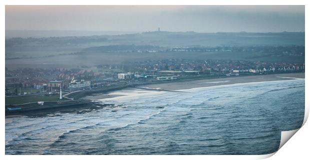 Whitburn Sands Print by Apollo Aerial Photography