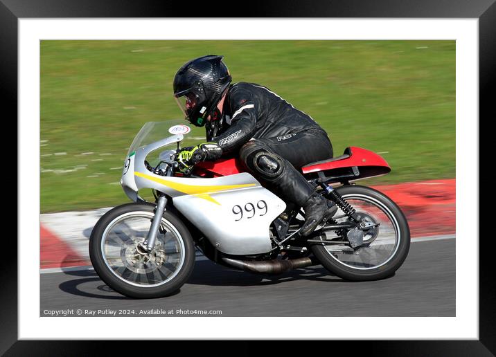 ACU Team Green Junior Cup & Senior Ninja & JSS (split) ACU Ultra Lightweight Championship. Framed Mounted Print by Ray Putley