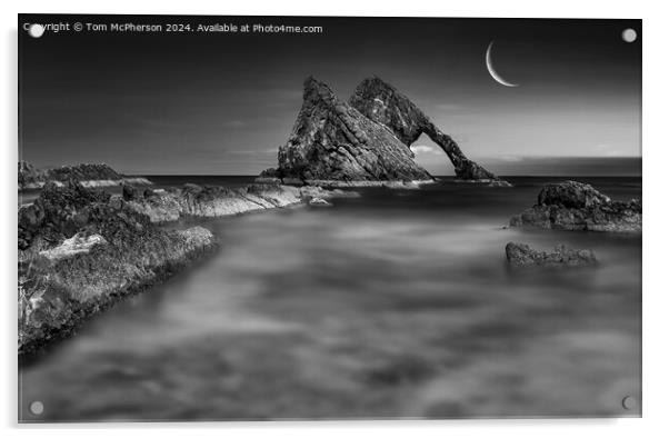Bow Fiddle Rock Acrylic by Tom McPherson