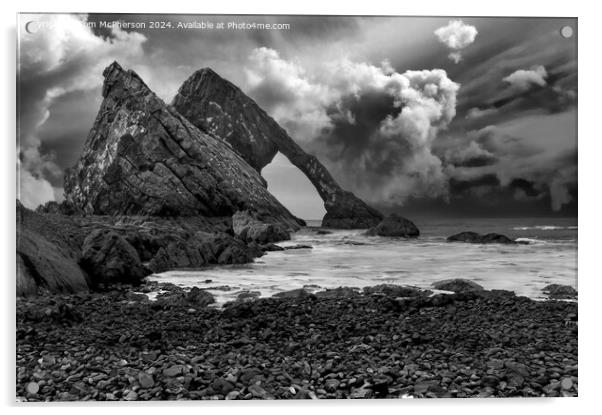 Bow Fiddle Rock Acrylic by Tom McPherson