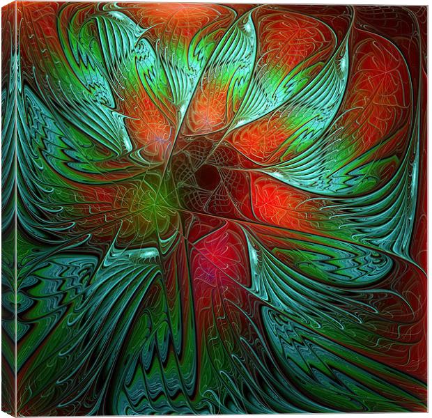 Vibrant Bloom Canvas Print by Amanda Moore