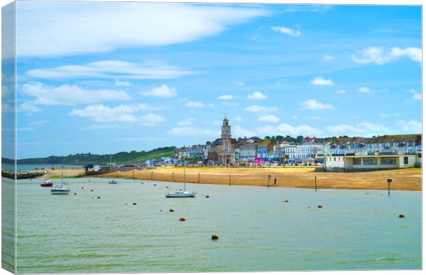 Herne Bay Canvas Print by Alison Chambers