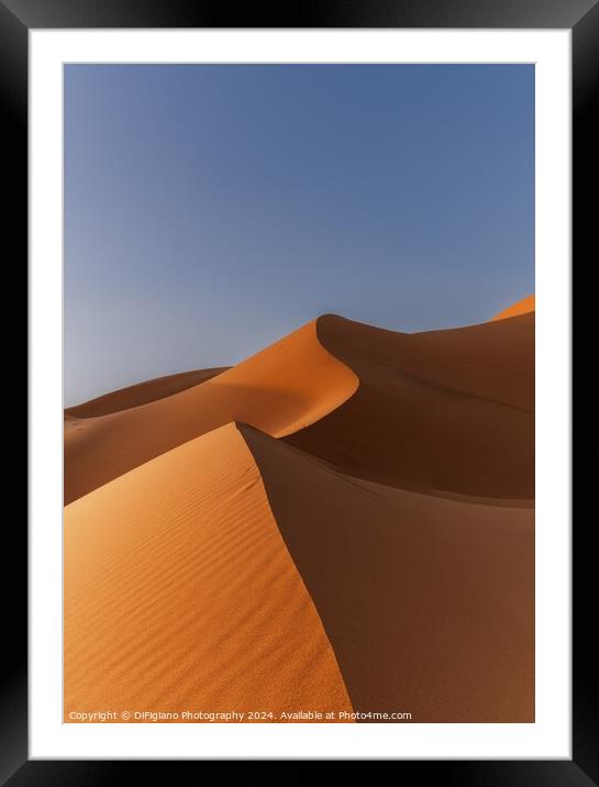 Erg Chebbi Framed Mounted Print by DiFigiano Photography