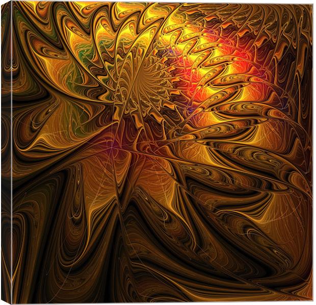 Aflame Canvas Print by Amanda Moore
