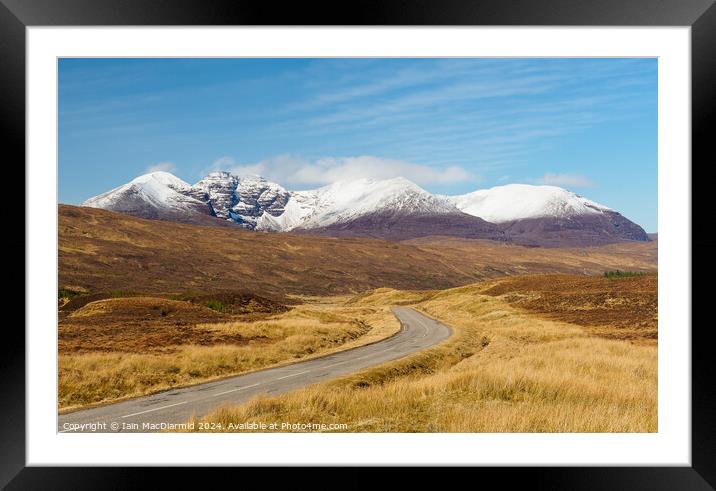 Destitution Road Framed Mounted Print by Iain MacDiarmid