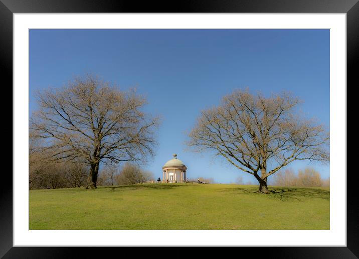Heaton Park Temple - Greater Manchester Framed Mounted Print by Glen Allen