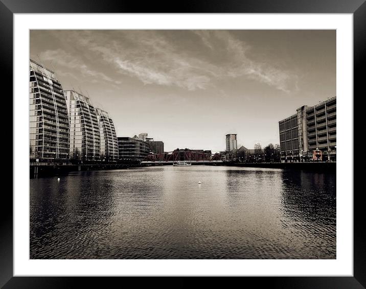 Salford Framed Mounted Print by Rachael Smith