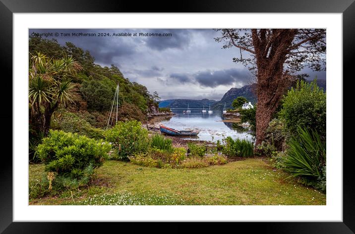 Plockton  Framed Mounted Print by Tom McPherson