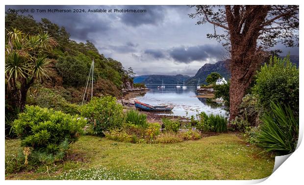 Plockton  Print by Tom McPherson