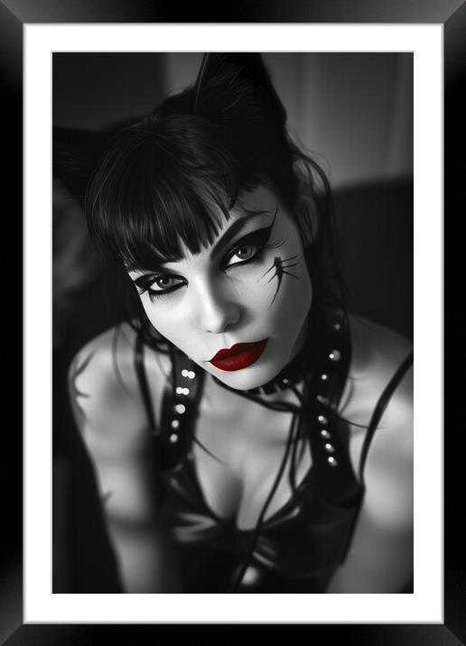 Dominant Mistress Framed Mounted Print by T2 