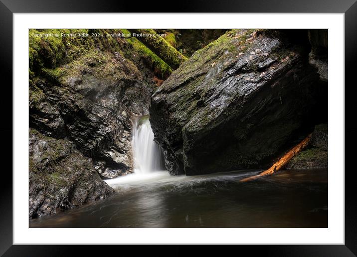 The Big Waterfalls Neighbour Framed Mounted Print by Ronnie Reffin